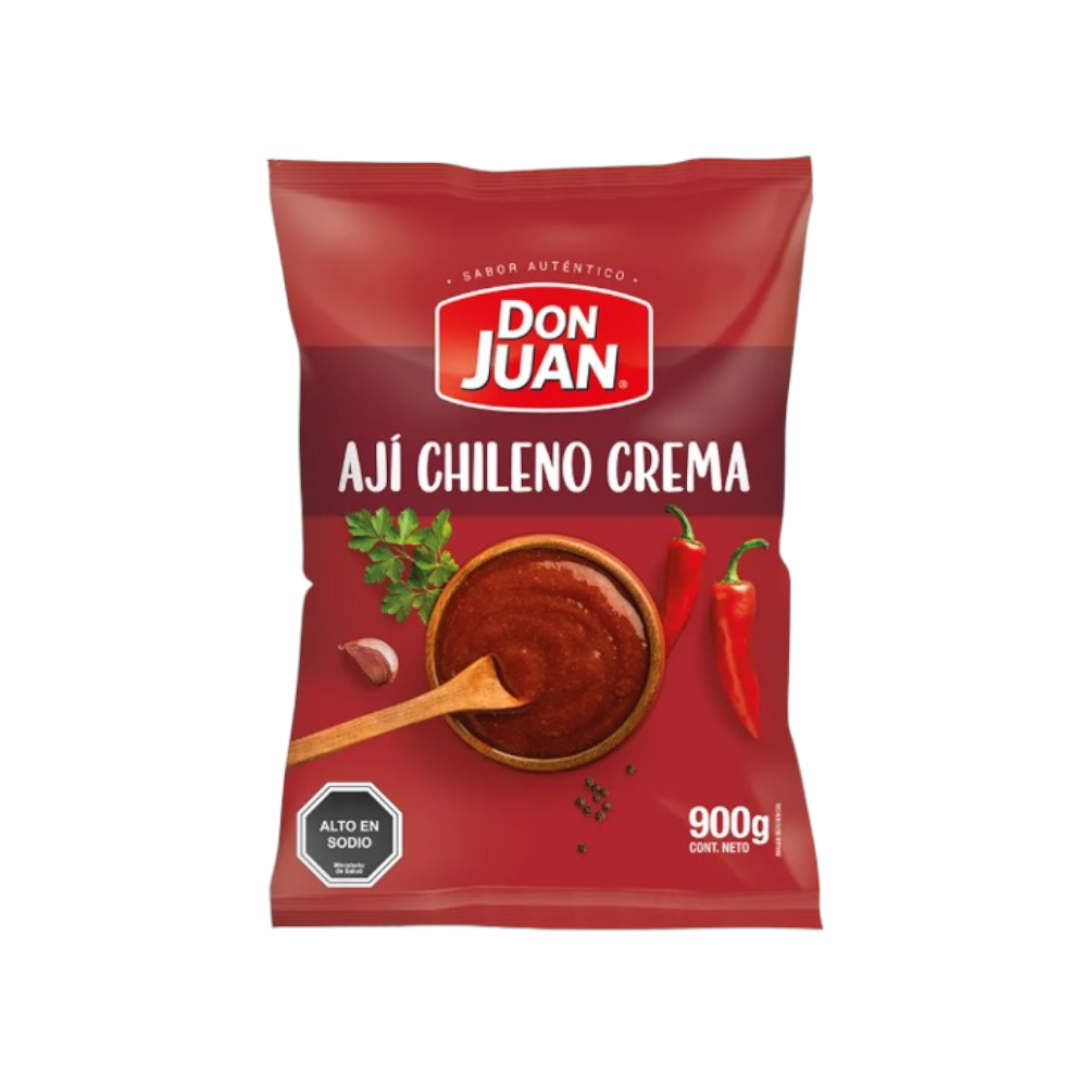 Aji Chileno Crema Bolsa 900gr