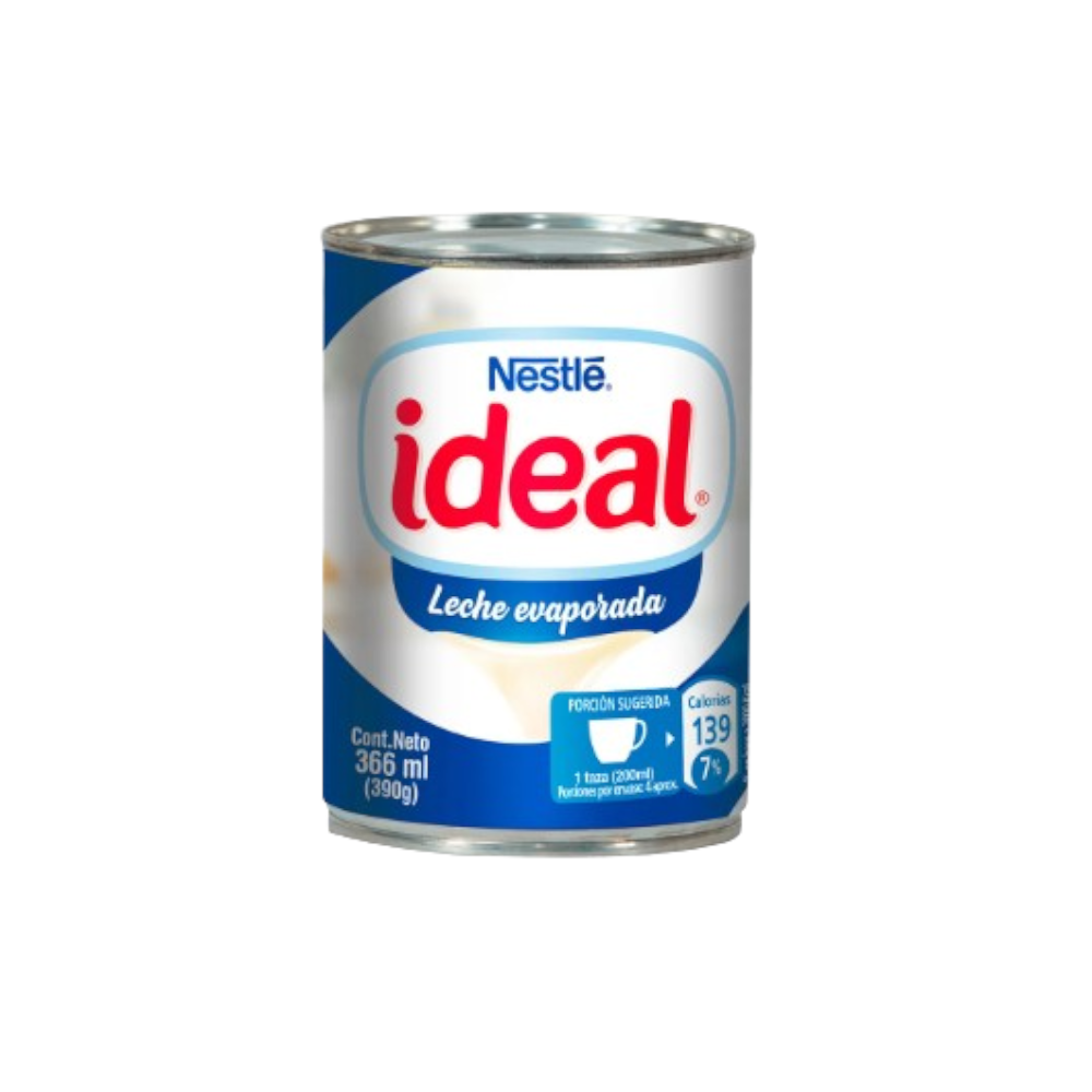 Leche Evaporada Nestle 390gr