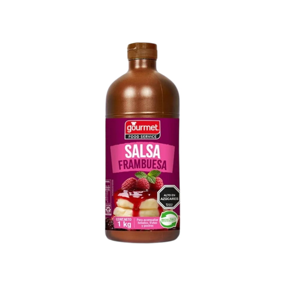 Salsa Sabor Frambuesa Botella 1L